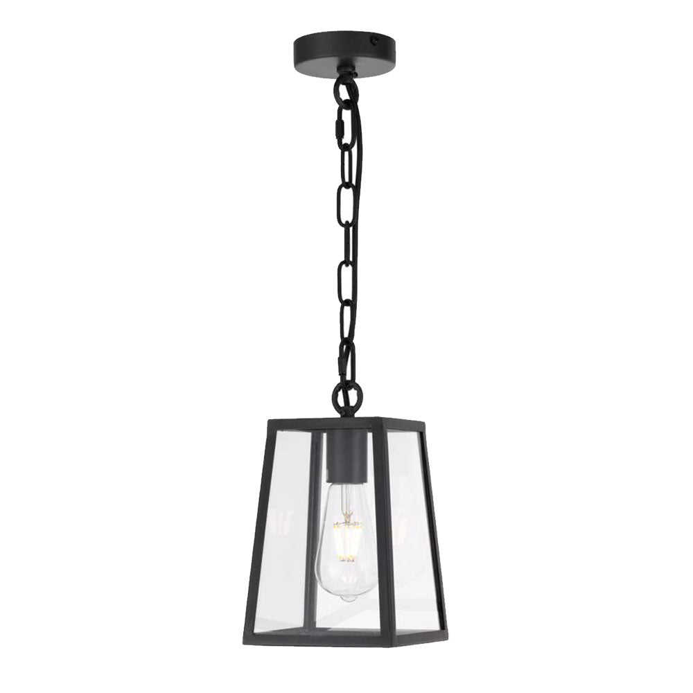 Buy Pendant Lights Australia Cantena 1 Light Small Pendant Black - CANTENA PE15-BK