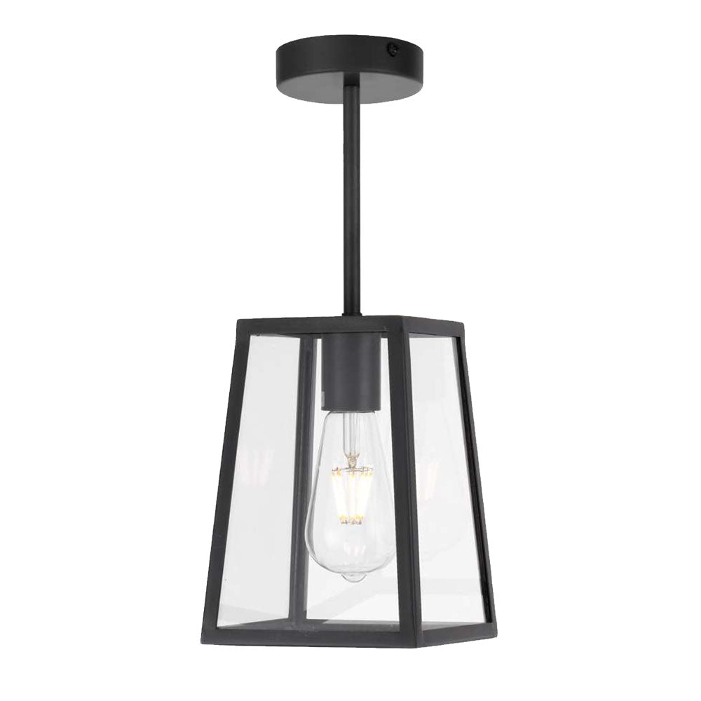 Buy Pendant Lights Australia Cantena 1 Light Small Pendant Black  - CANTENA PE15-BK