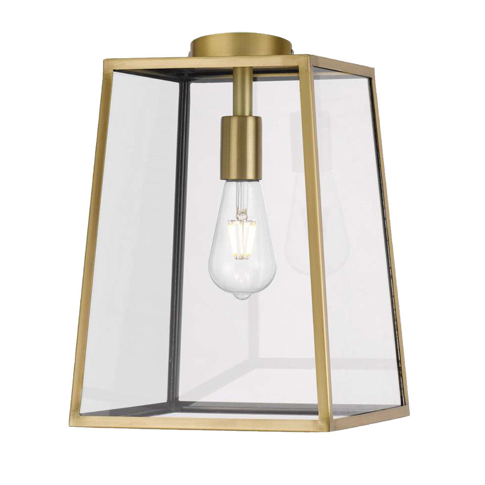 Buy Pendant Lights Australia Cantena 1 Light Large Pendant Antique Brass - CANTENA PE25-AB