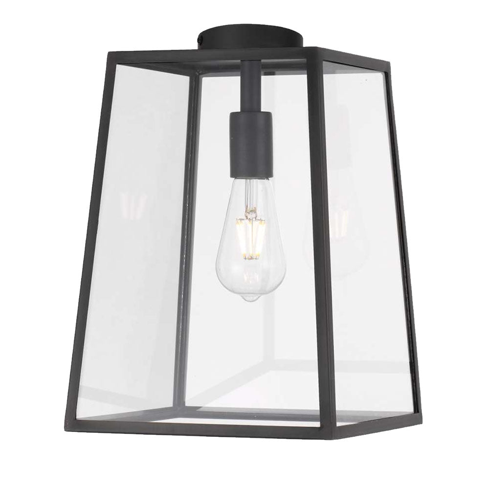 Buy Pendant Lights Australia Cantena 1 Light Large Pendant Black - CANTENA PE25-BK