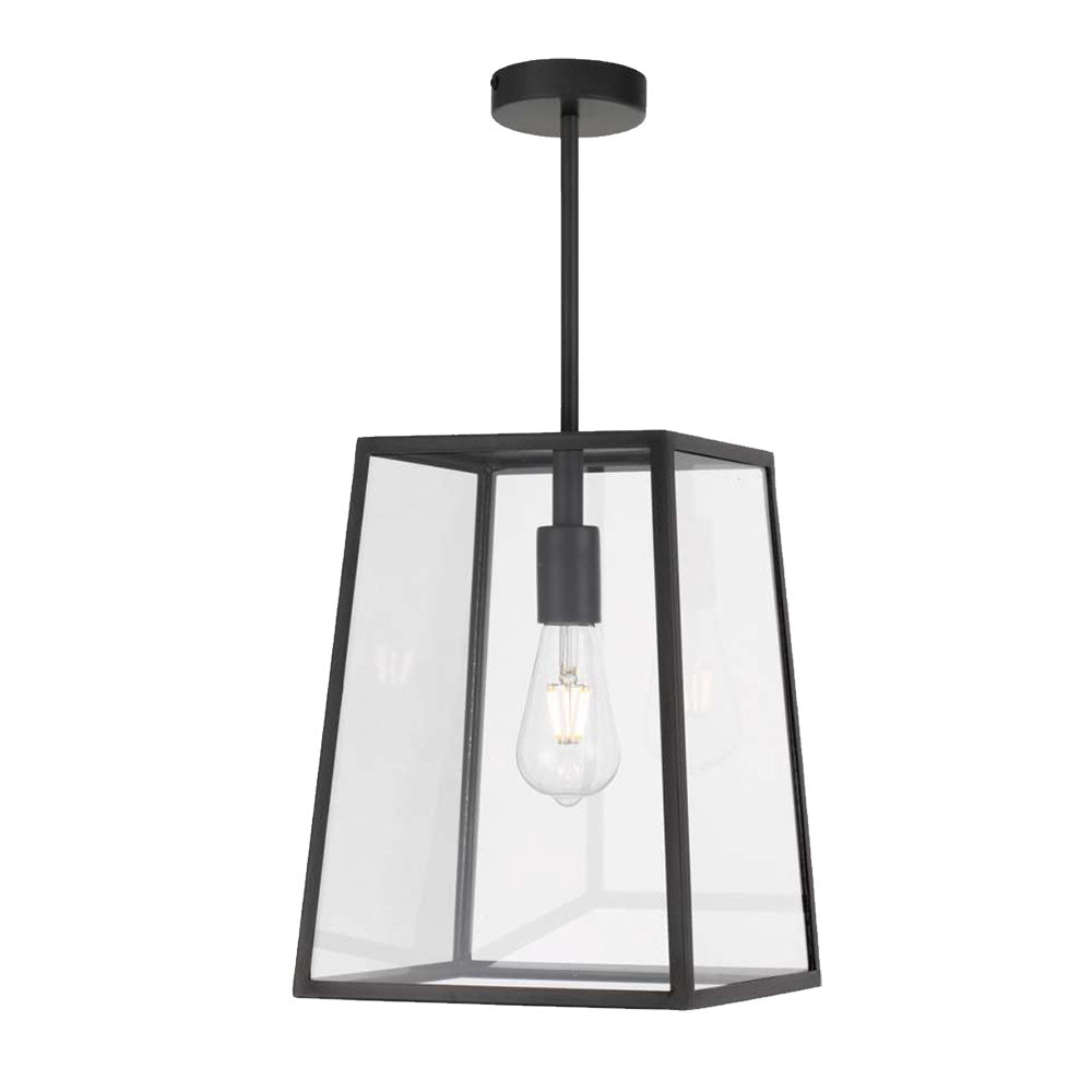 Buy Pendant Lights Australia Cantena 1 Light Large Pendant Black - CANTENA PE25-BK
