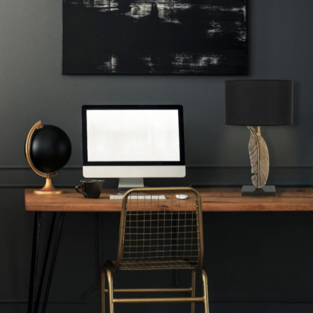 Buy Table Lamps Australia Cayo 1 Light Table Lamp Black - CAYO TL-AGBK