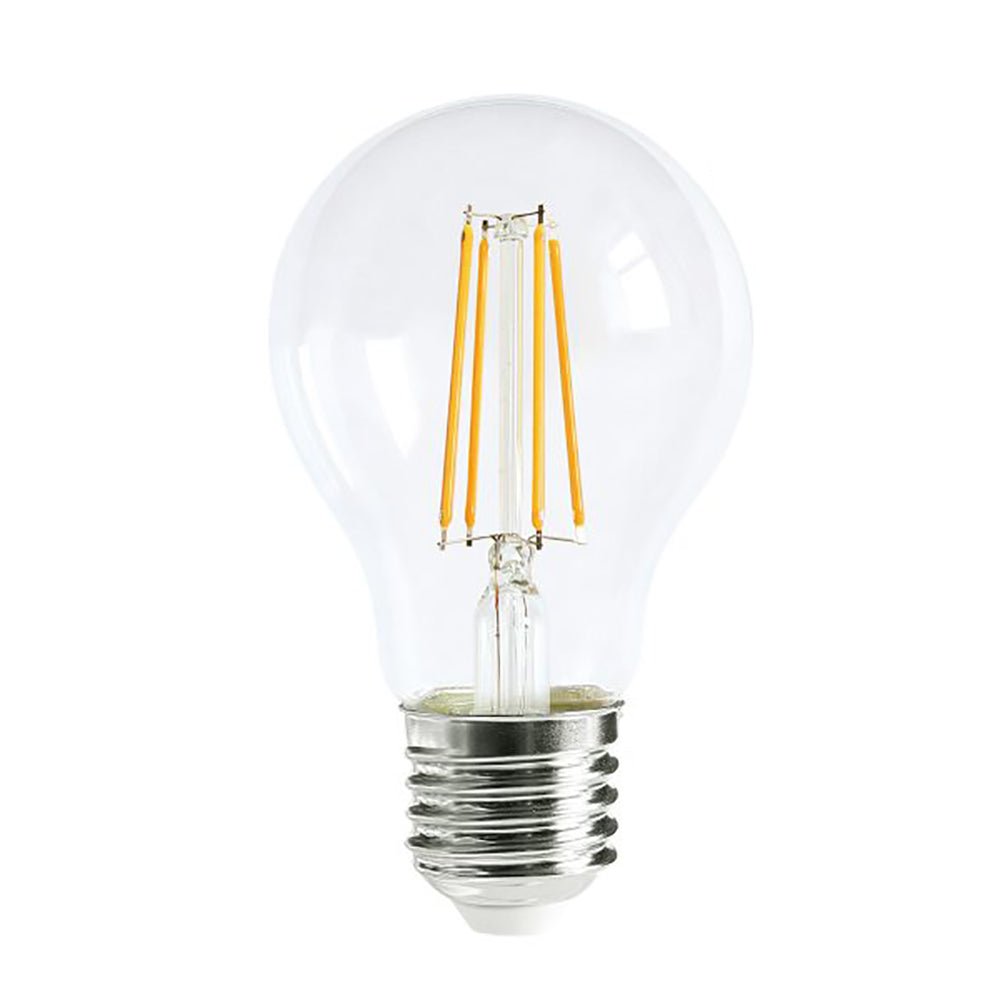 Buy LED Filament Globes Australia LED Filament Globe ES 8W 240V Glass 6000K - CF17DIM