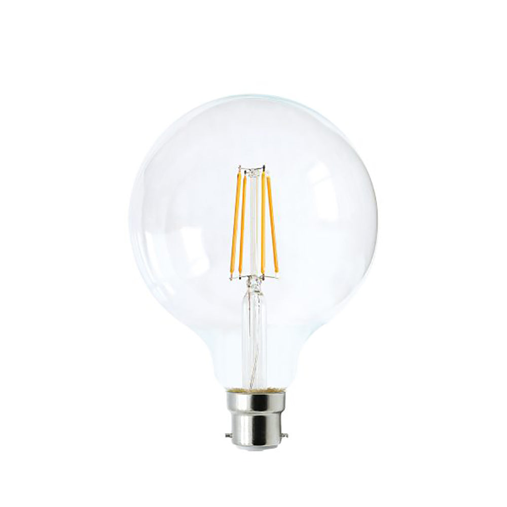 Buy LED Filament Globes Australia G95 LED Filament Globe BC 6W 240V Glass 2700K - CF18DIM