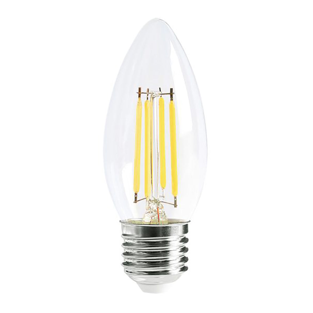 Buy LED Filament Globes Australia Candle LED Filament Globe ES 4W 240V Glass 2700K - CF40DIM