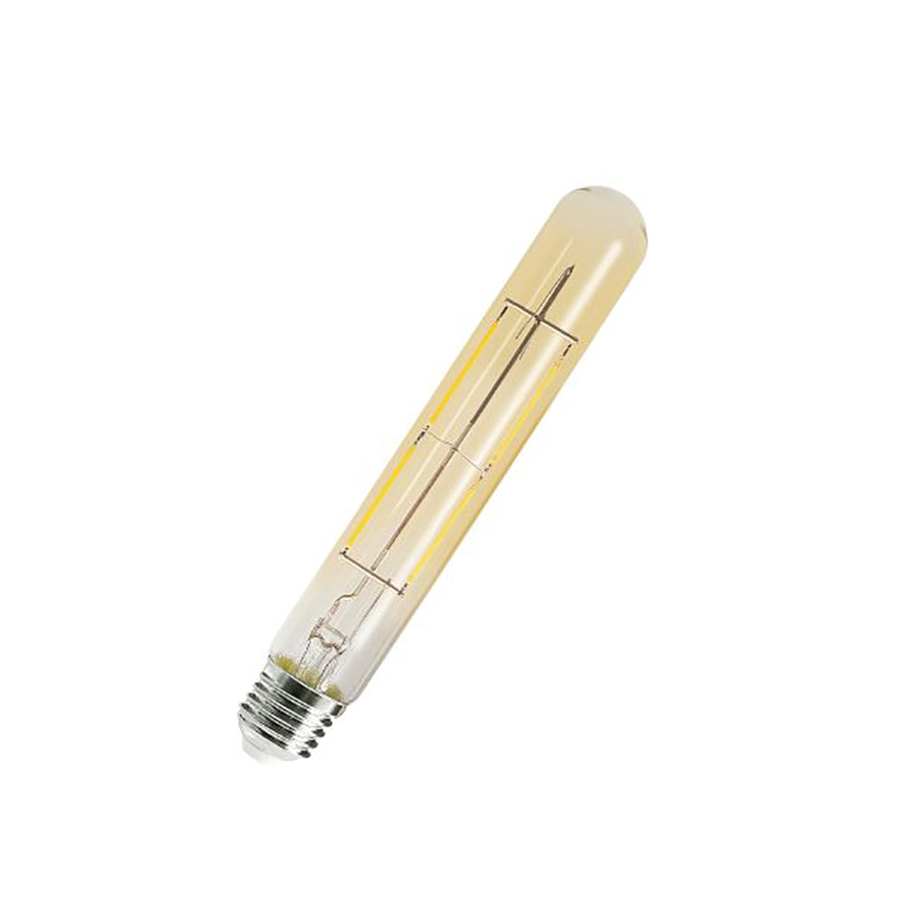 Buy LED Filament Globes Australia T30 LED Filament Globe ES 4W 240V Amber Glass & Aluminium 2700K - CF47DIM