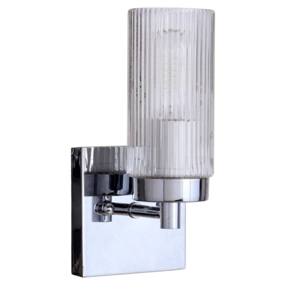 Buy Bathroom Vanity Lights Australia Chester 1 Light Wall Light Chrome - 1001107