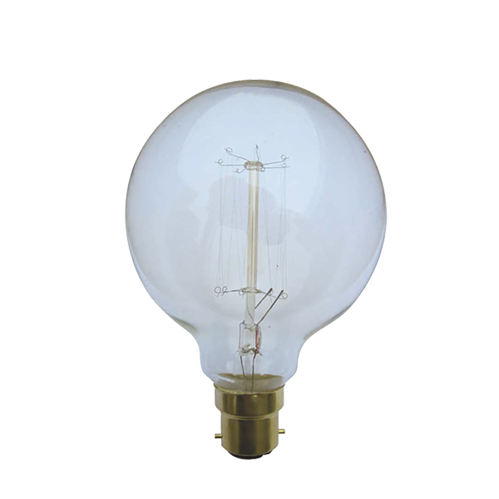 Buy Incandescent Filament Globes Australia G95 Incandescent Filament Globe BC 25W 240V 2000K - CLACFA25BC