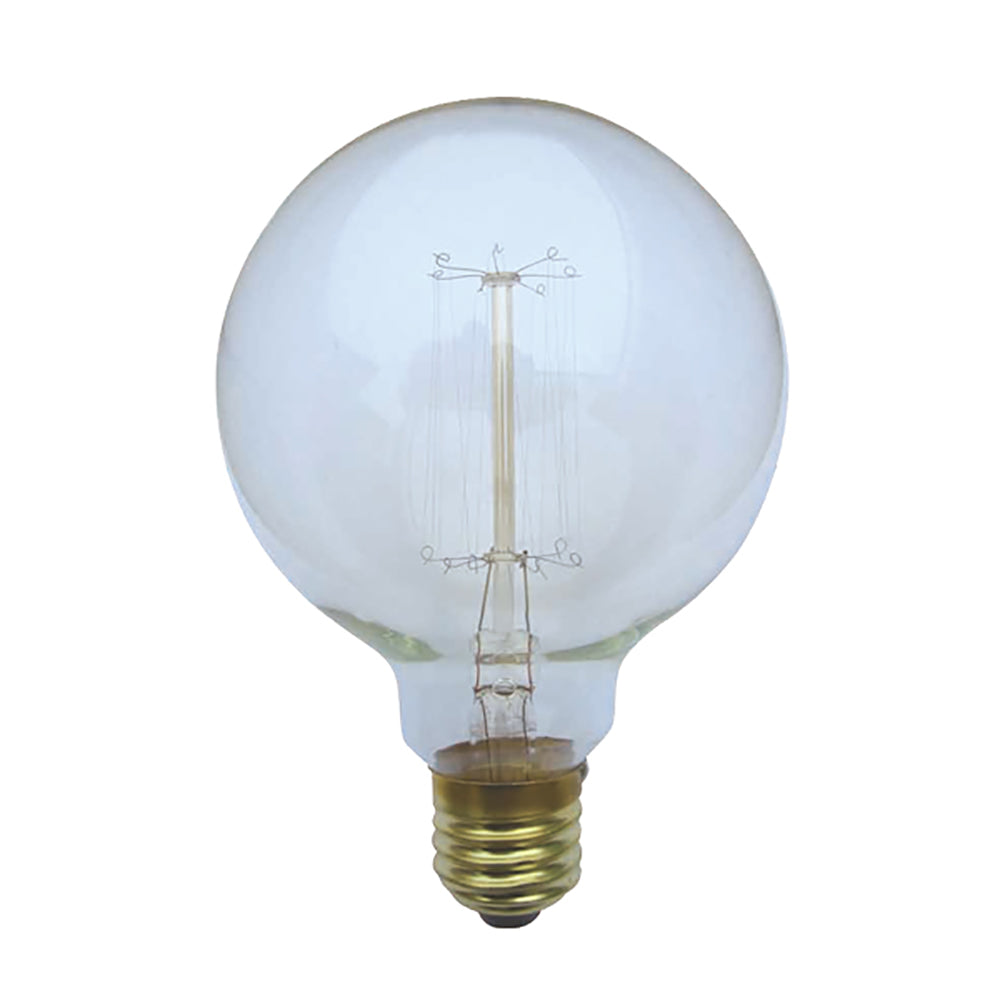 G125 Incandescent Filament Globe ES 25W 240V 2000K - CLACFB25ES