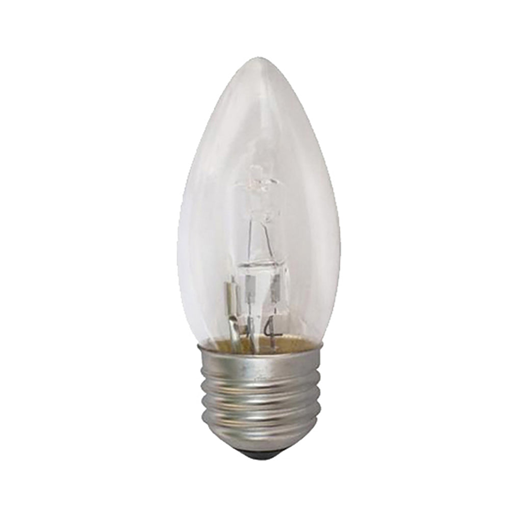 Buy Halogen Globes Australia Candle Halogen Globe ES 18W 240V Clear Glass 2800K - CLAHACAN18WESCL