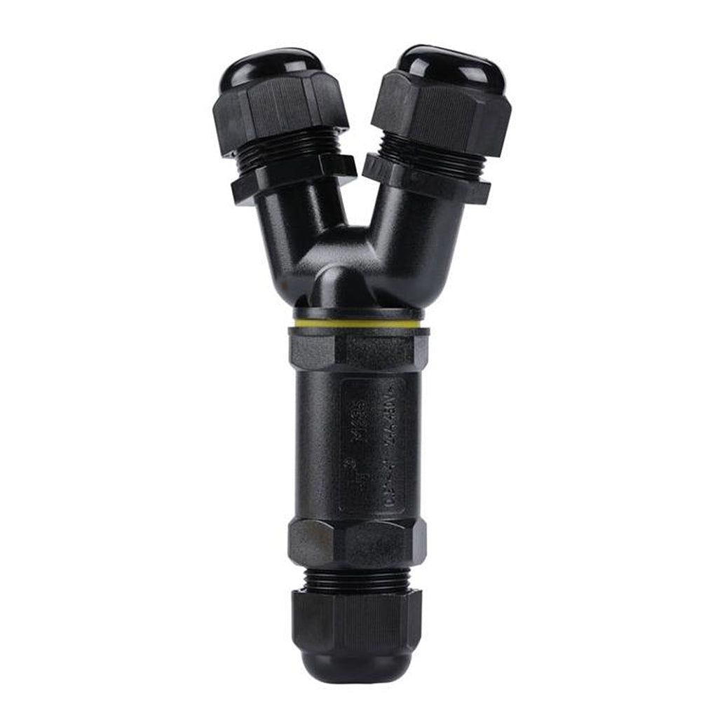 Buy Cables & Connectors Australia CONN Waterproof Connector 2 Wire W72mm Black - CONN007