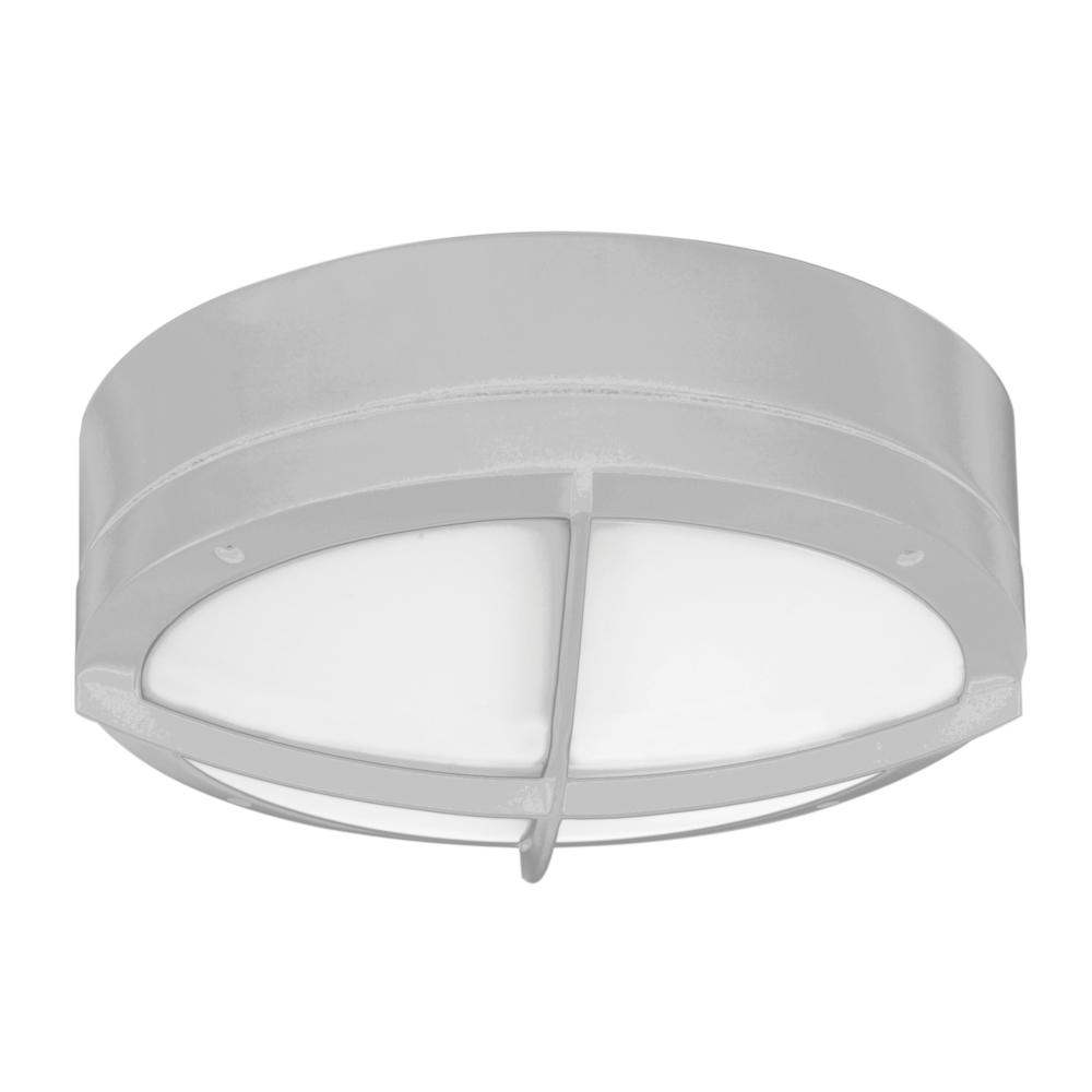 Buy Exit & Emergency Australia Cooper Emergency Bunker Light 23W Silver Aluminium 3CCT - SE7084TC/EM/SL