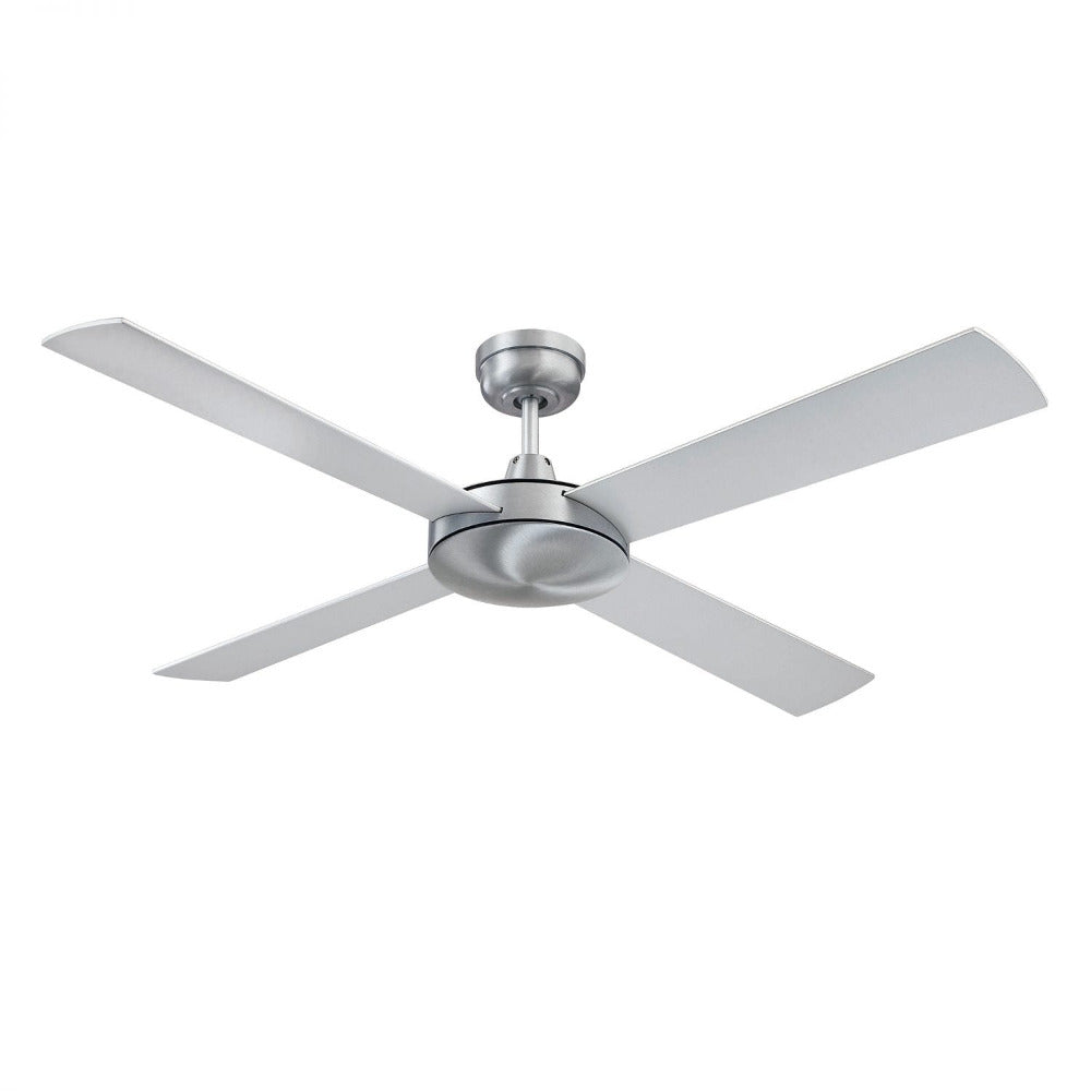 Buy AC Ceiling Fans Australia Caprice Pro AC Ceiling Fan 52" Brushed Steel + Remote Control - FC640134RBS
