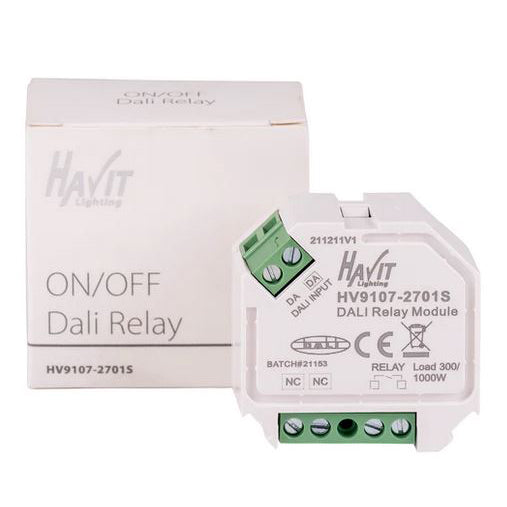 Buy Strip Light Controllers Australia Strip Light Controller Dali On-Off White Plastic - HV9107-2701S-N