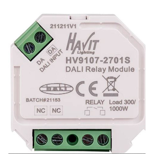 Buy Strip Light Controllers Australia Strip Light Controller Dali On-Off White Plastic - HV9107-2701S-N