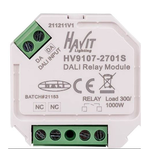 Strip Light Controller Dali On-Off White Plastic - HV9107-2701S-N