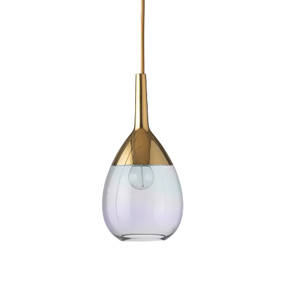 Buy Pendant Lights Australia Lute Pendant Light W140mm Glass - LA1014