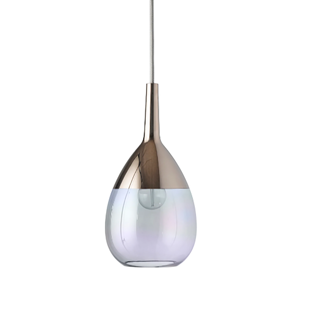 Buy Pendant Lights Australia Lute Pendant Light W140mm Glass - LA1014