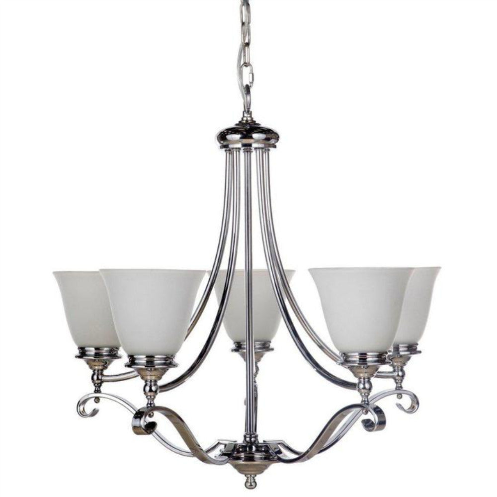 Buy Pendant Lights Australia Dallas 5 Light Pendant Chrome - 1000126