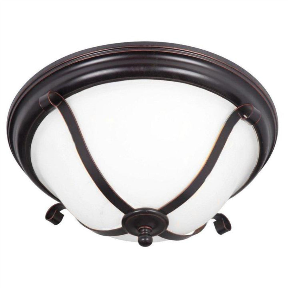 Buy Flush Mount Lights Australia Dallas 3 Light Oyster Bronze - 1000131
