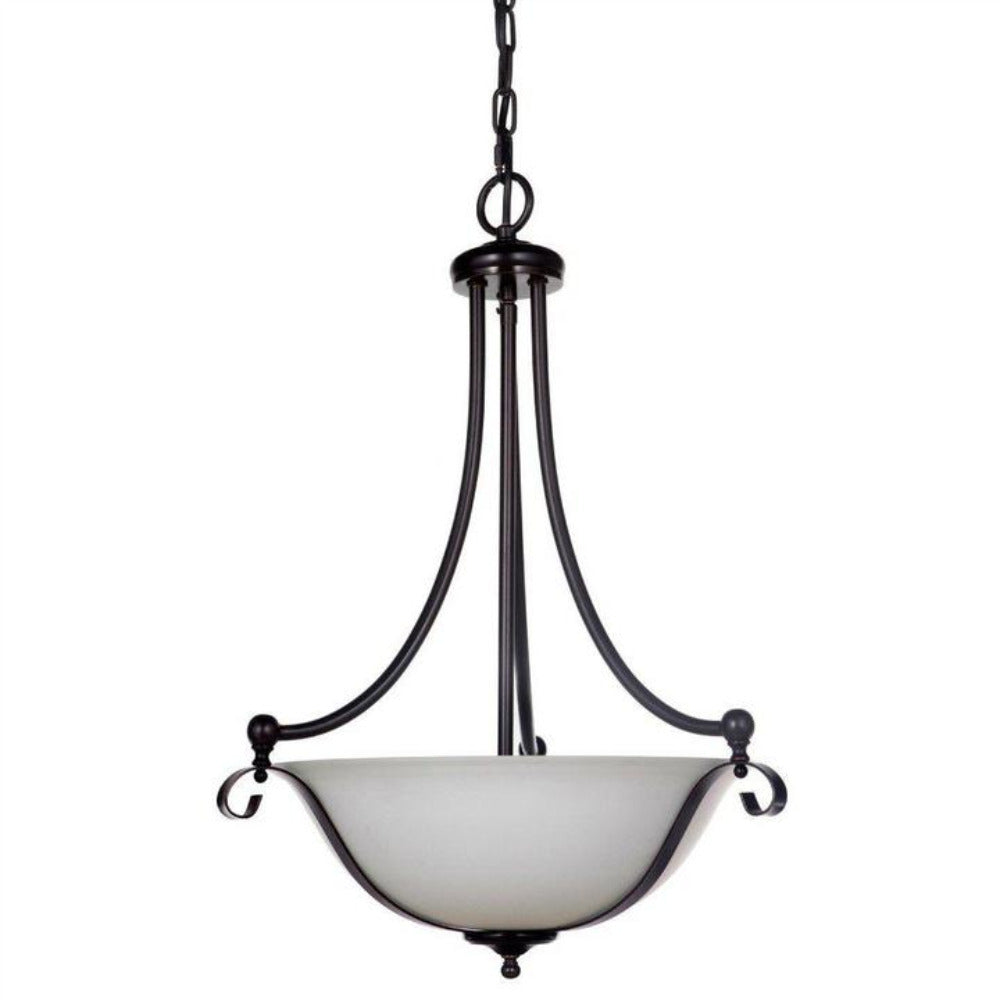 Buy Pendant Lights Australia Dallas Single Suspension 3 Light Pendant Bronze - 1000139
