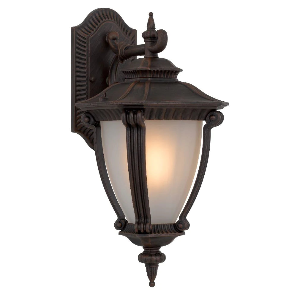 Buy Outdoor Wall Lanterns Australia Delfino 1 Light Wall Light Bronze Aluminium - DELFINO EX-BZ
