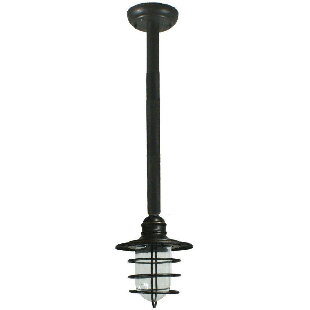 Buy Outdoor Pendant Lights Australia Dockyard Outdoor Rod Pendant Antique Bronze IP55 - 1000147