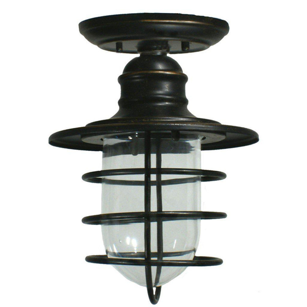 Buy Outdoor Close To Ceiling Lights Australia Dockyard Under Eave Light Antique Bronze IP55 - 1000148