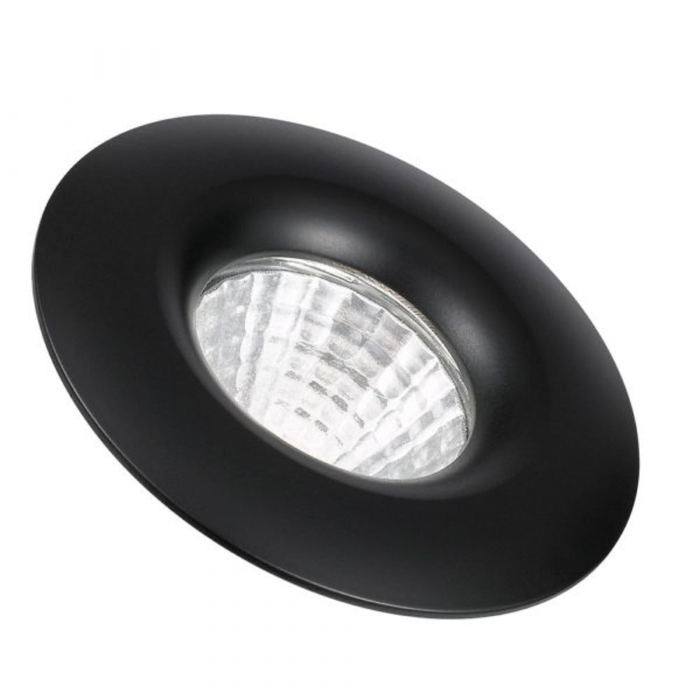 Buy Step Lights Australia Duro Round Stair/Down Light 3W LED 5000K Aluminium, Black - DURO 3R-BK85