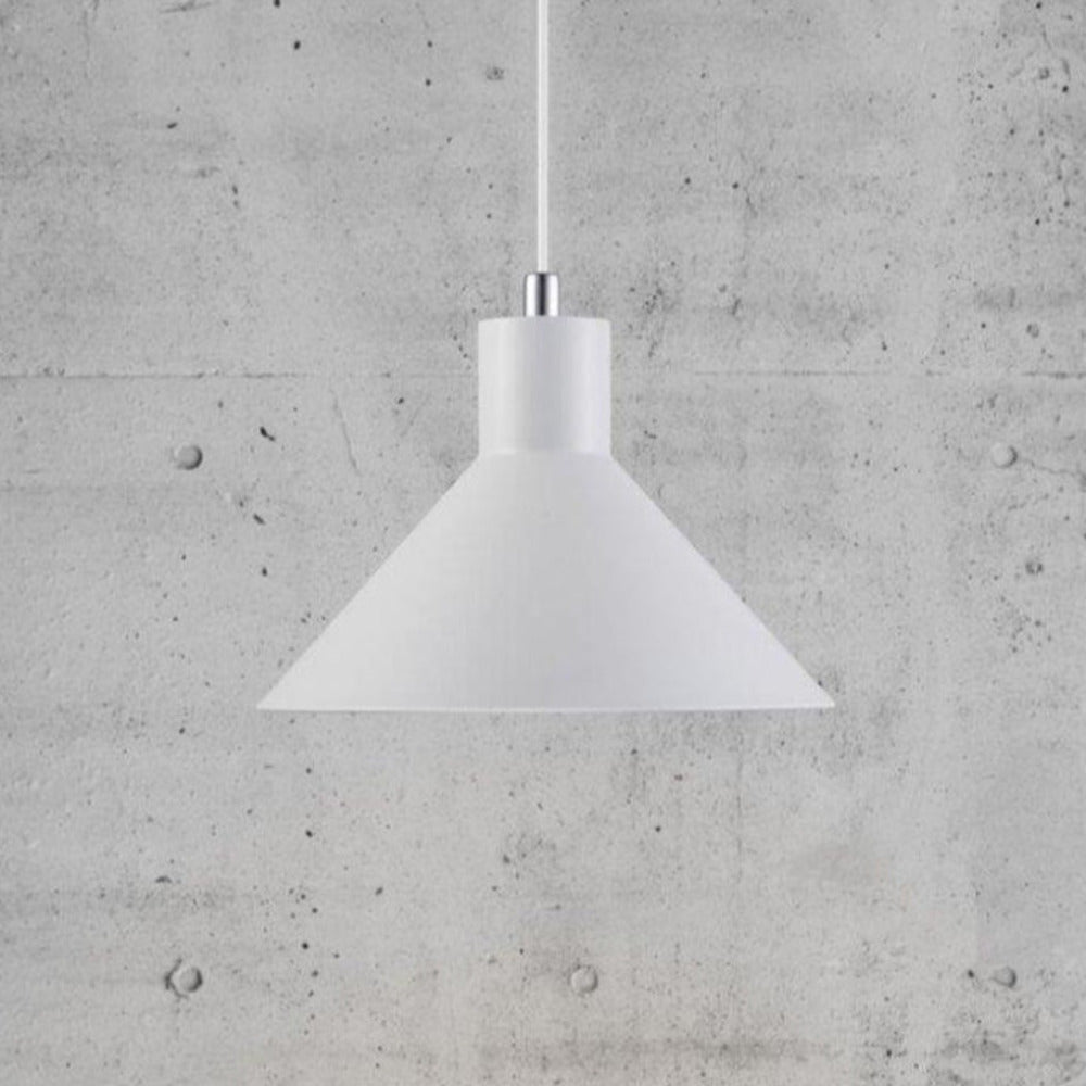 Buy Pendant Lights Australia Eik 1 Light Pendant White - 46563001