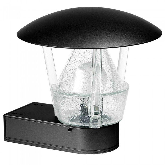 Buy Exterior Wall Lights Australia Exterior Wall Light Black Glass / Resin - F3356-BL