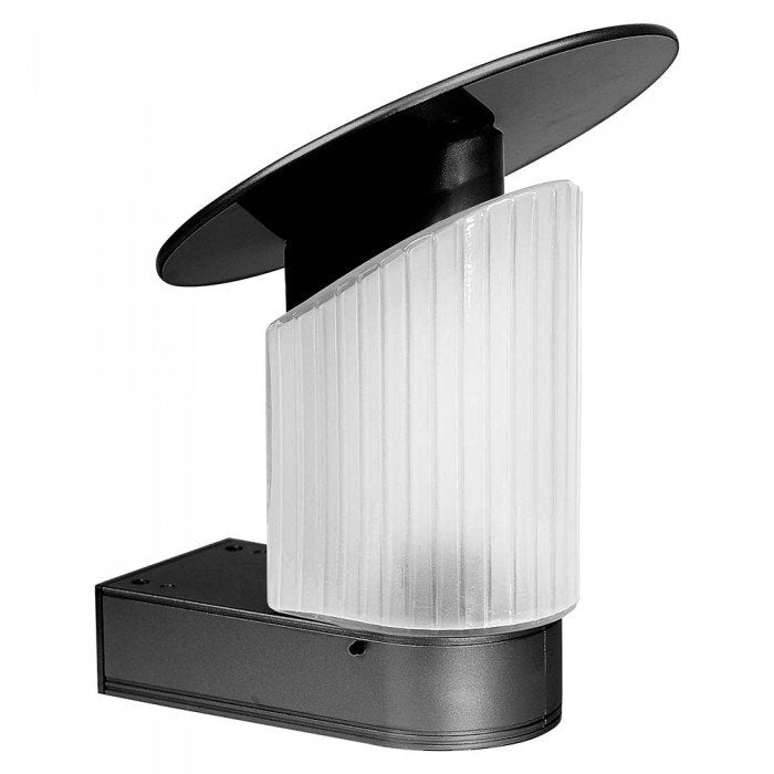 Buy Exterior Wall Lights Australia Exterior Wall Light Black Glass / Resin - F3398-BL