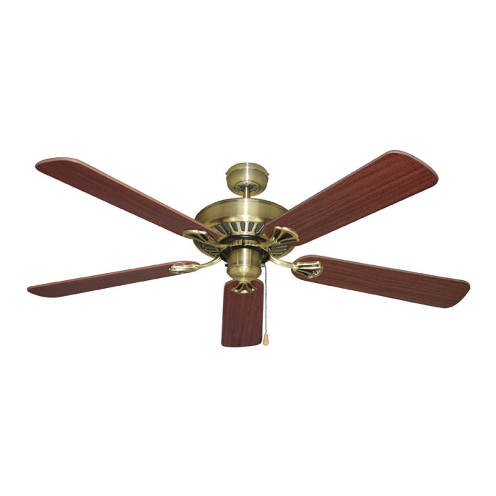 Buy AC Ceiling Fans Australia Hayman AC Ceiling Fan 52" Antique Brass - FC050135AB