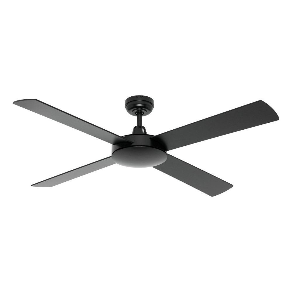 Buy AC Ceiling Fans Australia Caprice AC Ceiling Fan 52" Black - FC250134BK