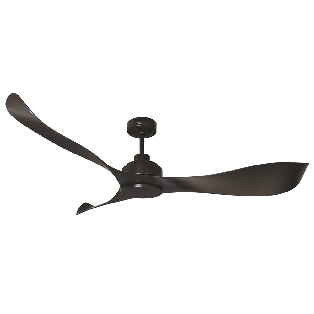 Buy DC Ceiling Fans Australia Eagle DC Ceiling Fan 56" Black + Remote Control - FC360143BB