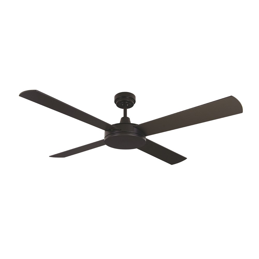 Luna AC Ceiling Fan 52" Black - FC550134BK