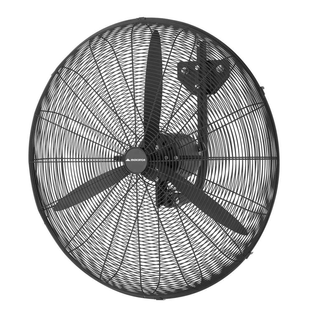 Broome 75cm Indsutrial AC Wall Fan Black - FF103330BK