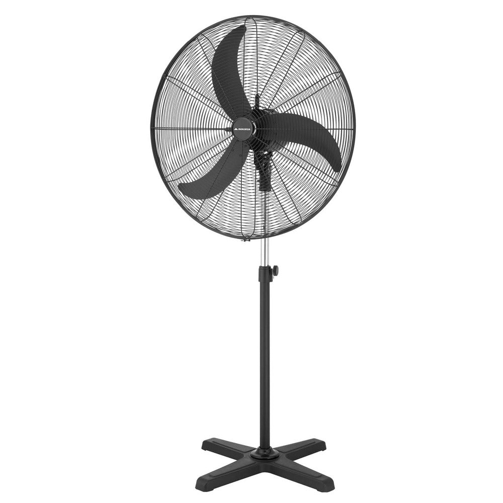 Airbond 75cm High Velocity Industrial DC Pedestal Fan Black - FF62230BK