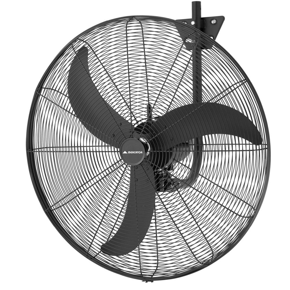 Buy Wall Fans Australia Airbond 75cm High Velocity Industrial DC Wall Fan Black - FF62330BK