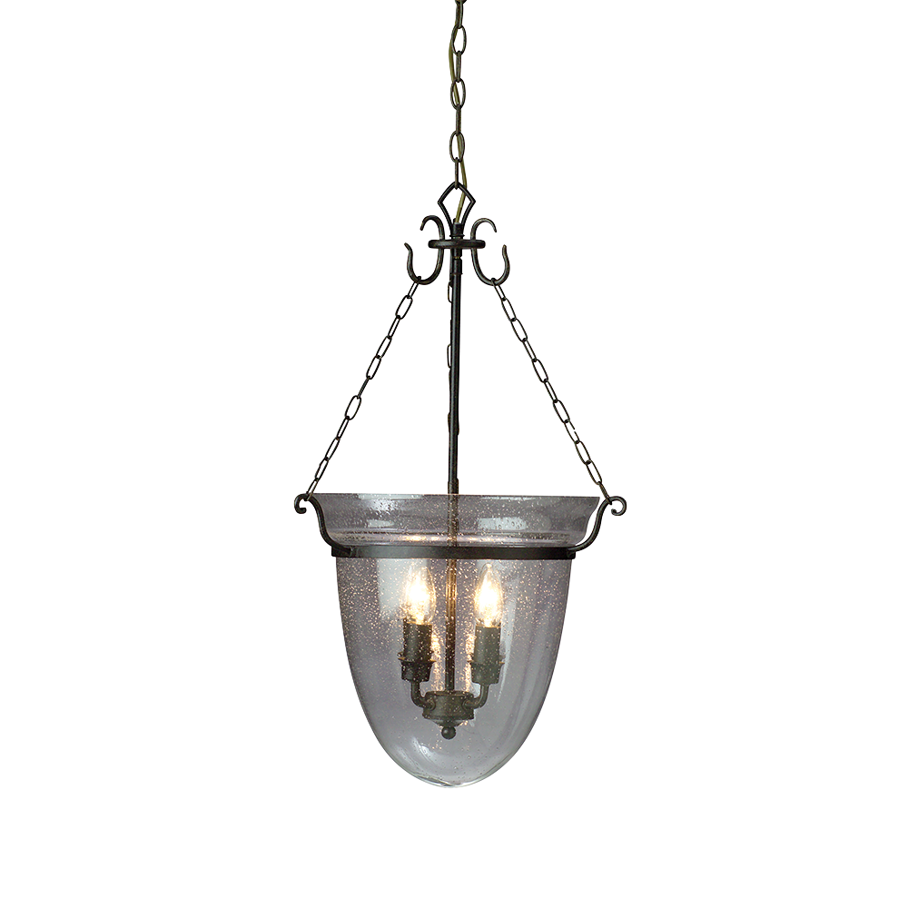 Buy Pendant Lights Australia Pendant 4 Lights W475mm Bronze Seeded Glass - FL-PD1068S