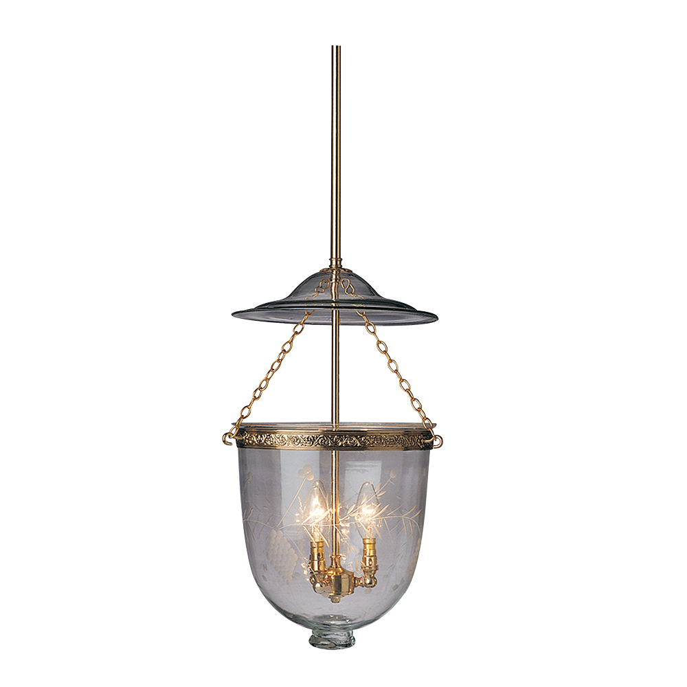 Buy Pendant Lights Australia Pendant 3 Lights W305mm Diamond Glass - FL3M-D