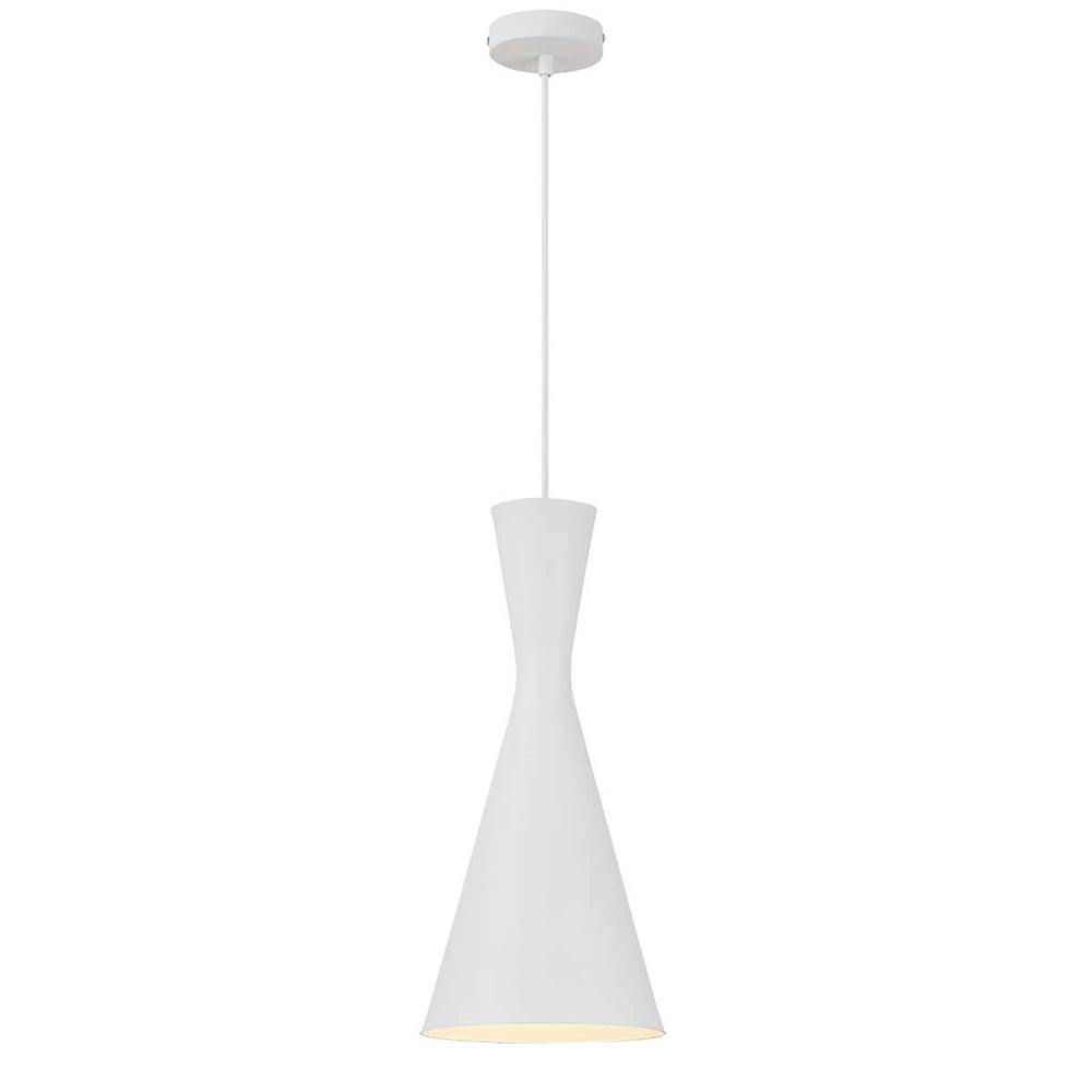 Buy Pendant Lights Australia Flero 20 1 Light Pendant White - FLERO PE20-WHB