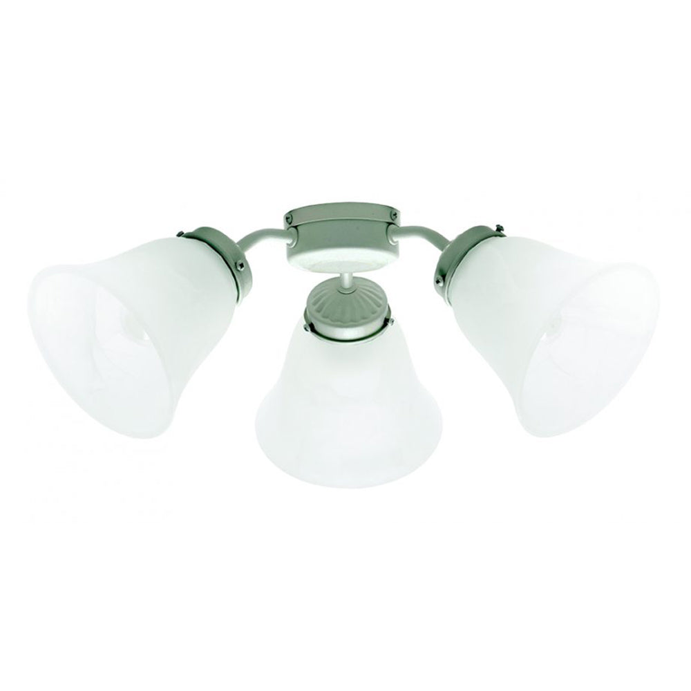 Buy Fan Accessories Australia Auro Fan 3 Lights Chrome Glass - FLF1423BC