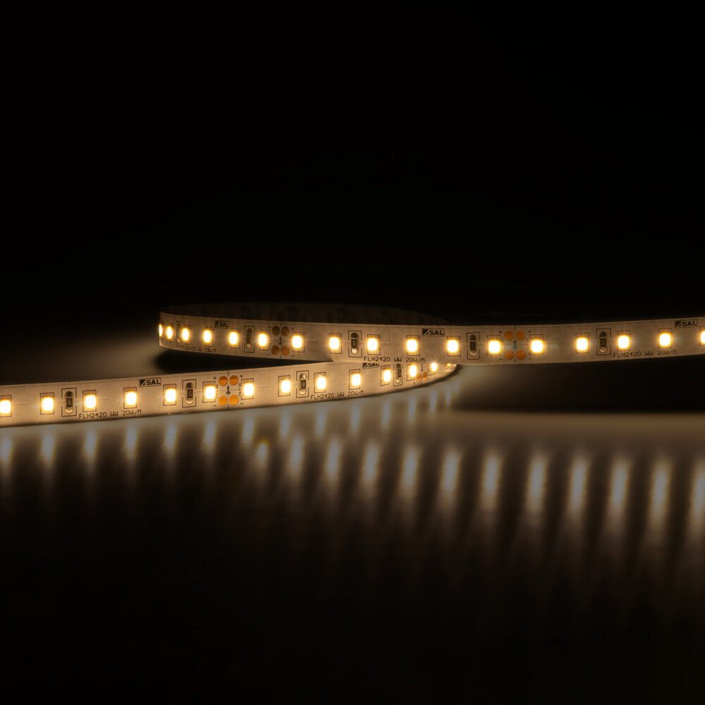 FLH2420 24V 20W Dimmable Flexi LED Strip Light 5 Meter 3000K IP20