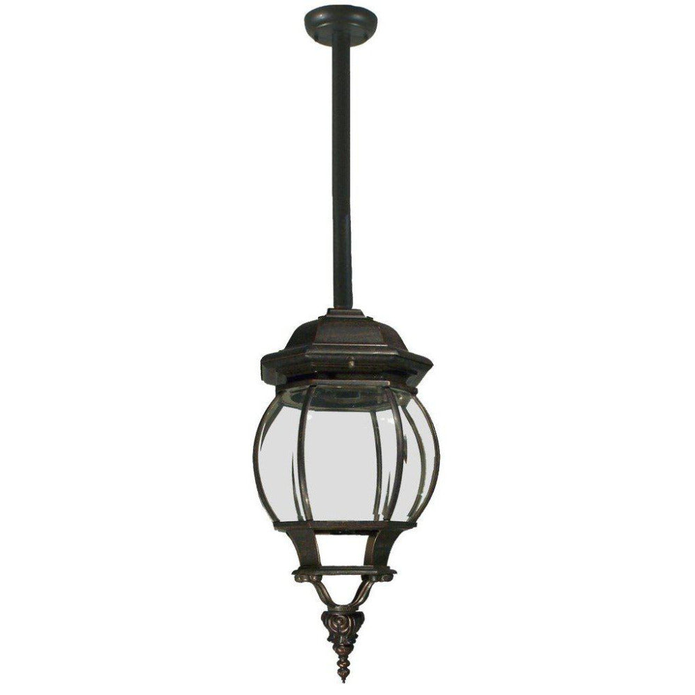 Buy Outdoor Pendant Lights Australia Flinders Large Outdoor Rod Pendant Antique Bronze IP12 - 1000190