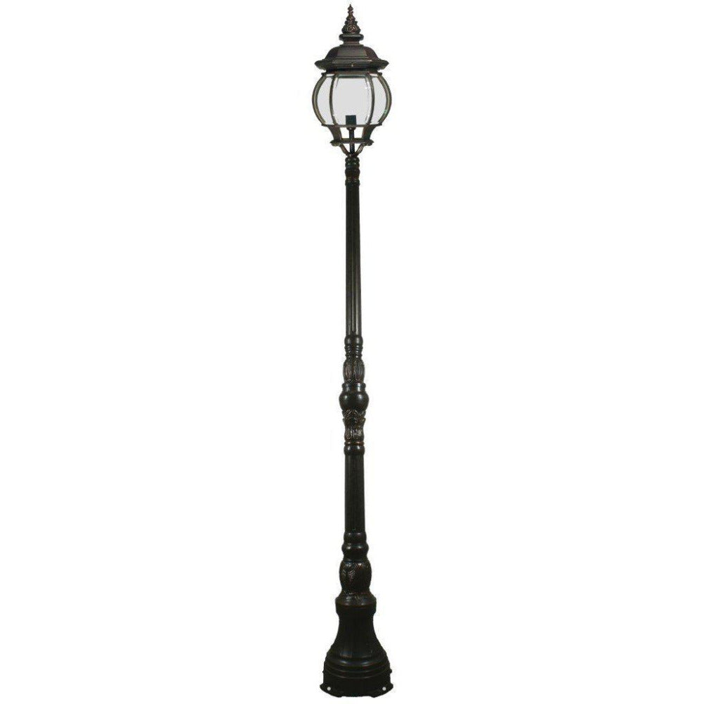Buy Post Lights Australia Flinders Large Outdoor Domain Post Light Antique Bronze IP12 - 1000153