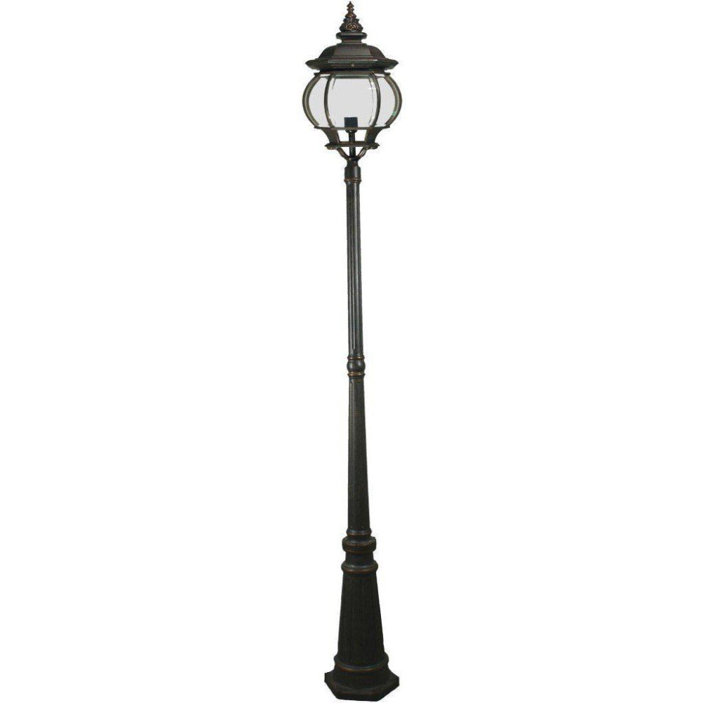 Buy Post Lights Australia Flinders Large Outdoor Post Light Antique Bronze IP12 - 1000196
