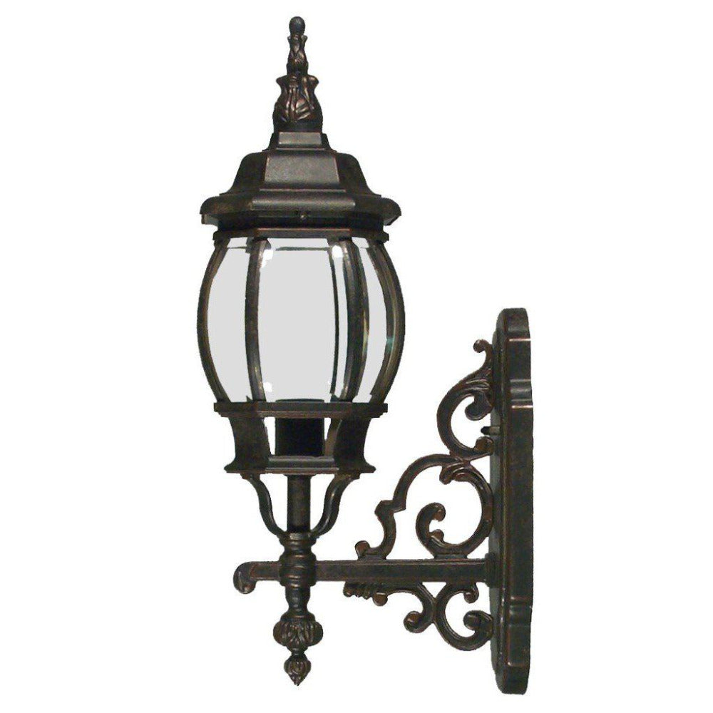 Buy Outdoor Wall Lanterns Australia Flinders Small Outdoor Wall Light Antique Bronze IP12 - 1000212
