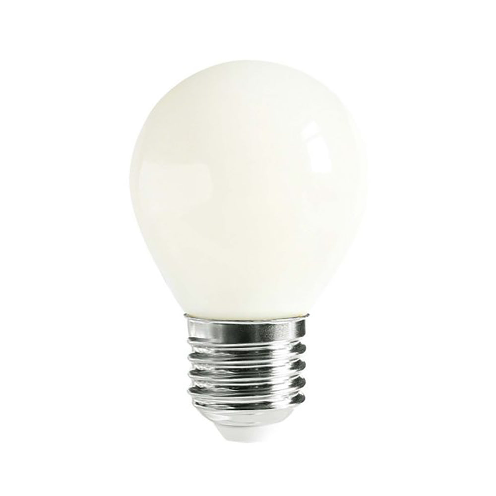 Buy LED Filament Globes Australia Fancy Round LED Filament Globe ES 4W 240V Frosted Glass 6000K - FR44D