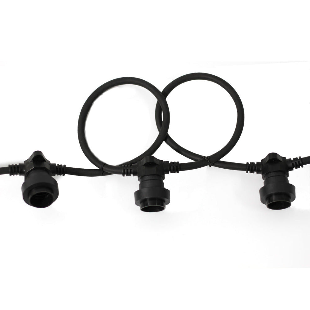 Buy Festoon Lights Australia Festoon Light Outdoor Black - LL001FS03B